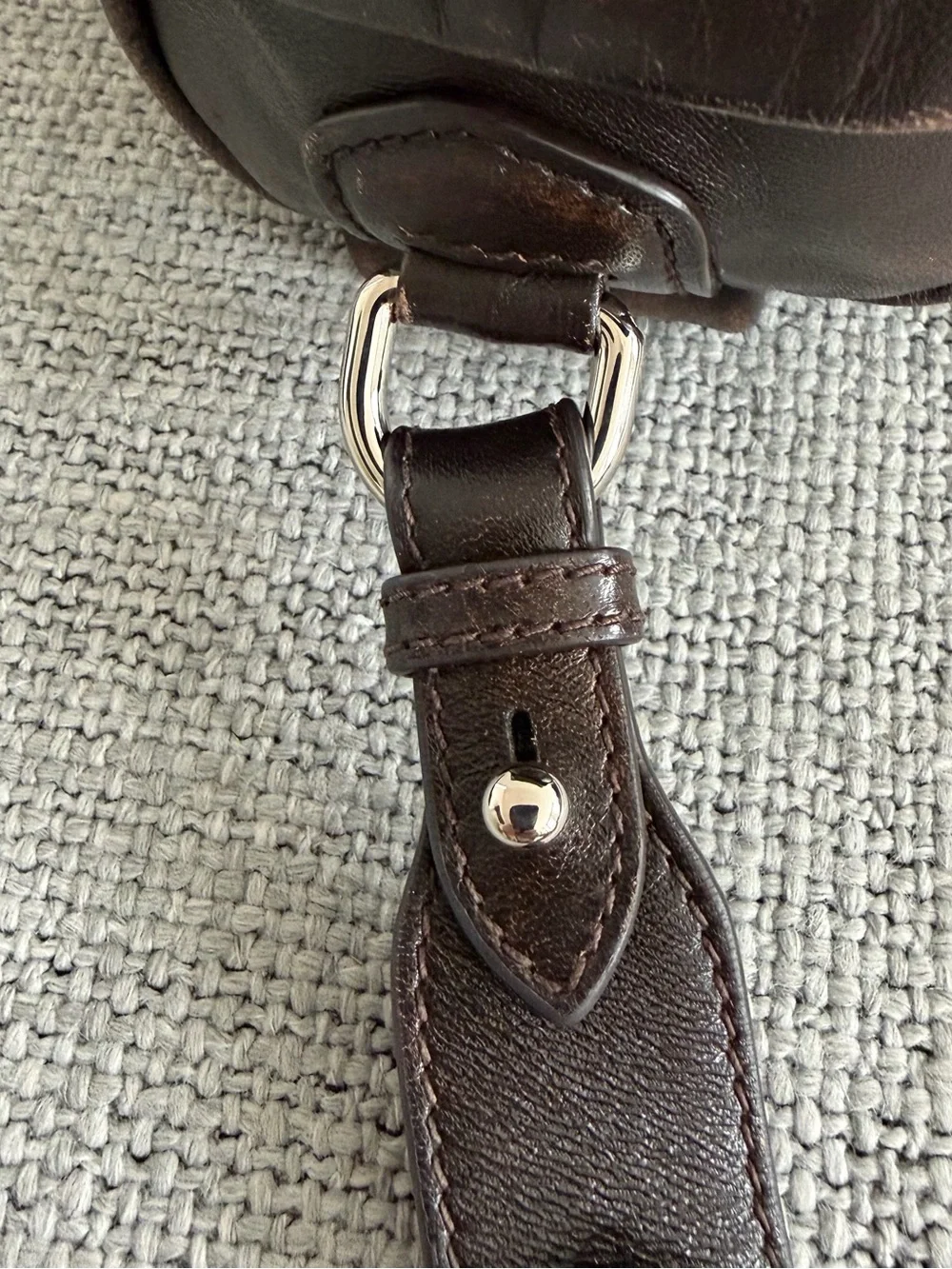 Prada Nappa Leather Shoulder Bag